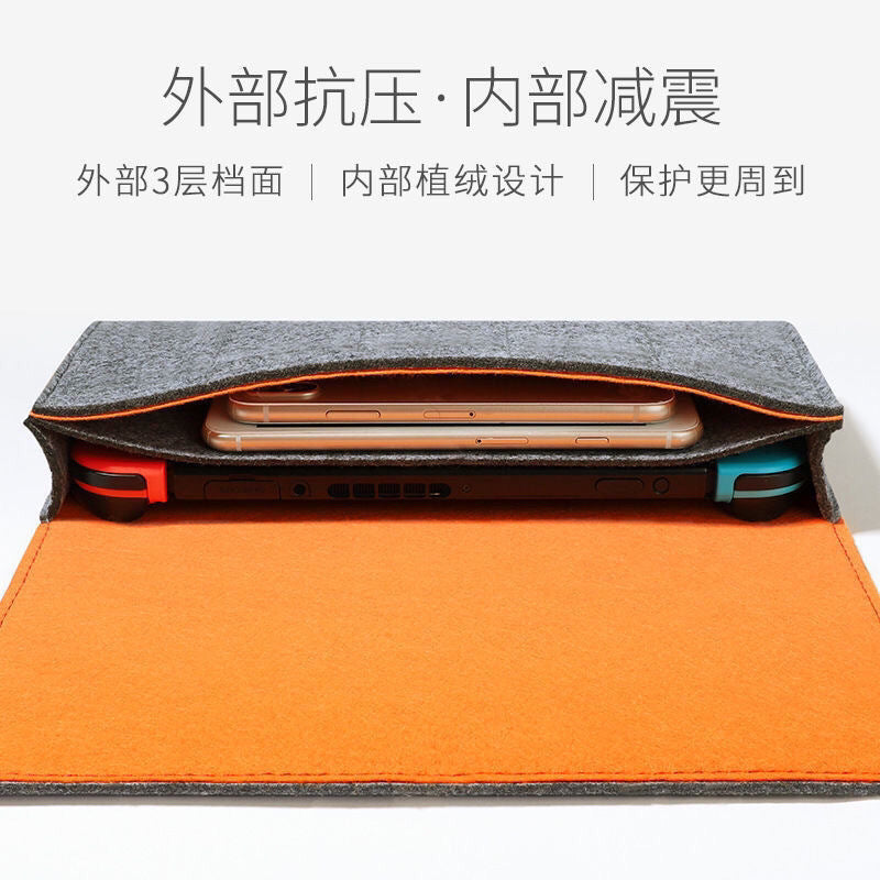 Portable soft bag switchlite storage bag suitable for Nintendo switchOLED storage bag  wholesale