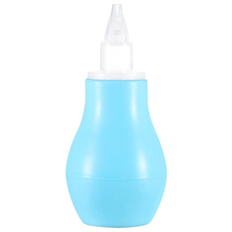 English Card Baby Nose Suction Baby Hand Pump Silicone Nose Suction Infant Snot Cleaner Wholesale