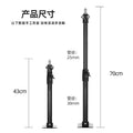 Photography flash ceiling mount bracket, fixed ceiling support, wall ceiling studio extension arm stand