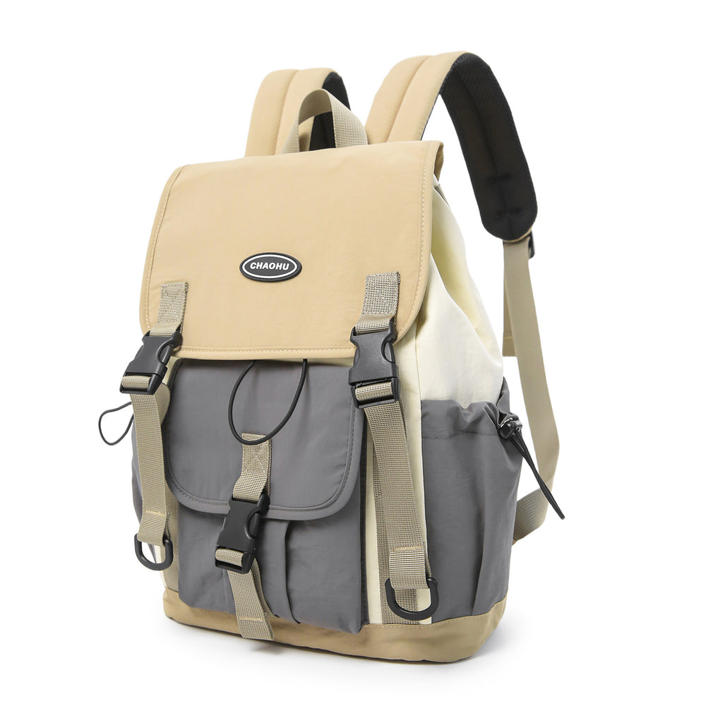 Women's outdoor backpack - 2026 new color block design, versatile sports backpack for hiking, trekking, lightweight, waterproof, small backpack