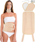 bestseller: castor oil pack - organic cotton castor oil abdominal wrap - reusable waist support castor oil pad