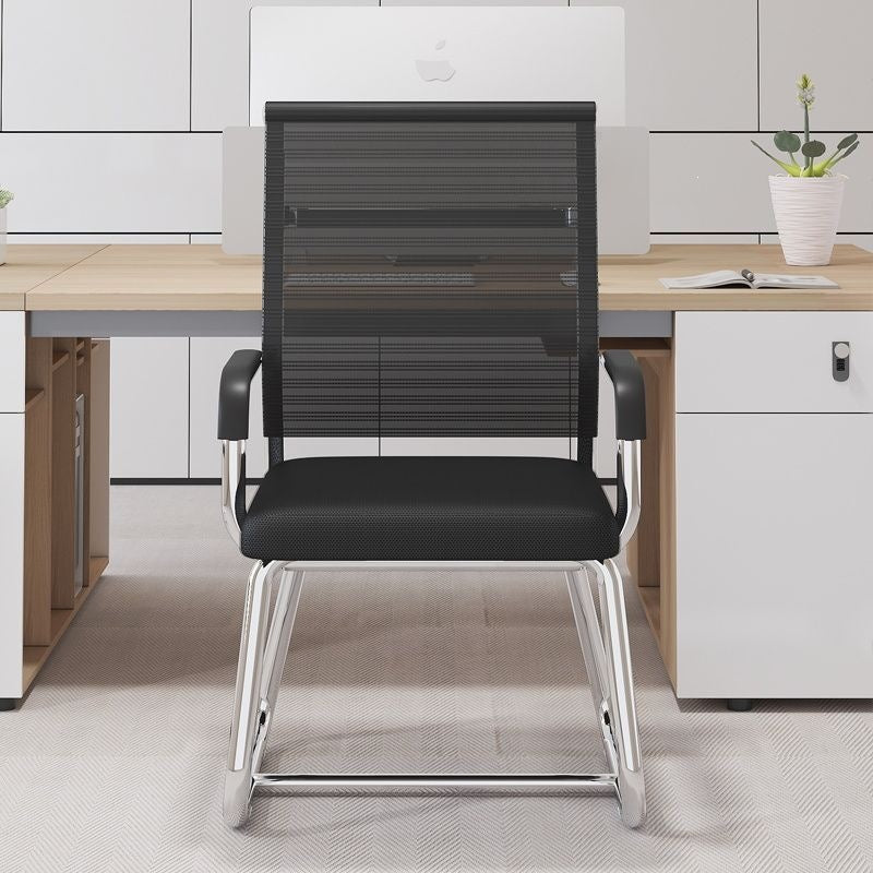 Computer chair for homeplaid long sitting office chair bow-shaped staff conference chair college student dormitory backrest mahjong chair