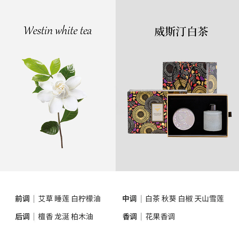 BYME Embossed Starry Sky Cup Candle Aromatherapy Gift Box Premium Atmosphere Fireless Fragrance Aromatherapy Candle