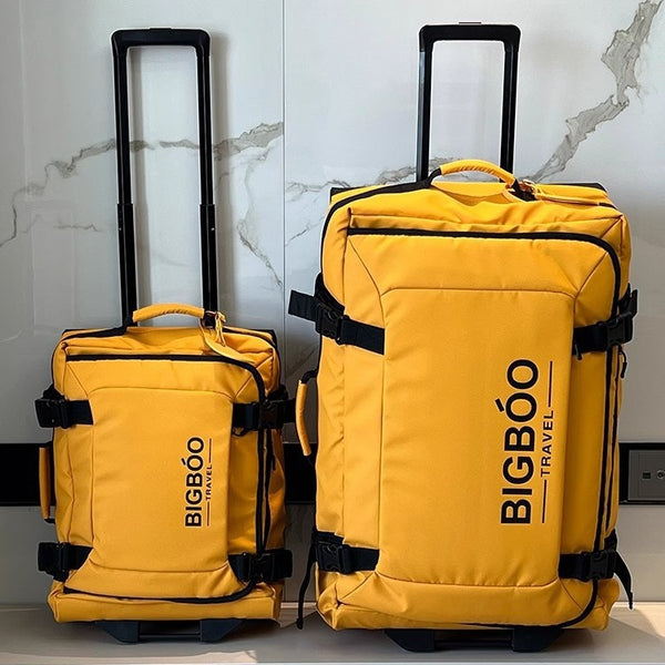 Large capacity carrier travel bag 20 inch boarding bag waterproof Oxford cloth 24 inch student luggage bag female checked bag