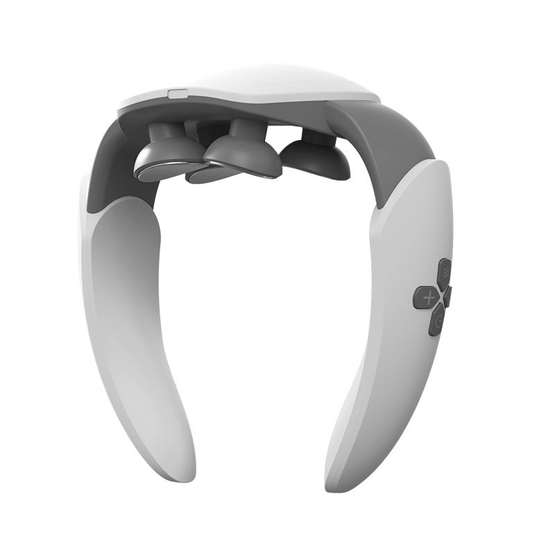 New arrival pulse neck massager physical therapy function mini shoulder and neck neck protector instrument portable hot compress cervical spine massager