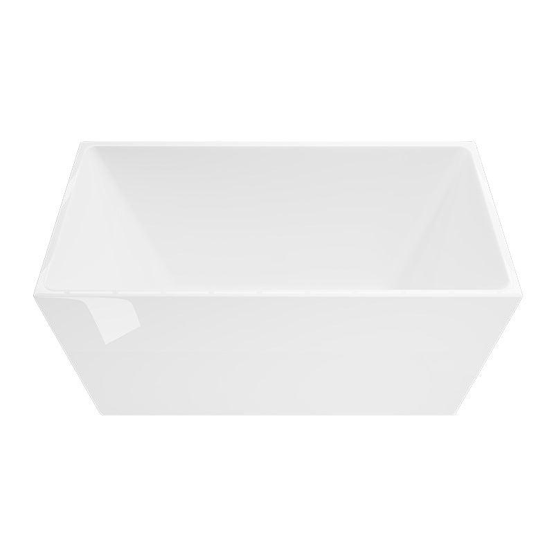 Square narrowed mini style household acrylic independent small bathtub, Foshan QT-090