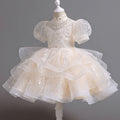 Yimingzhi/yimingzhi girl's first birthday birthday dress performance host performance classydress