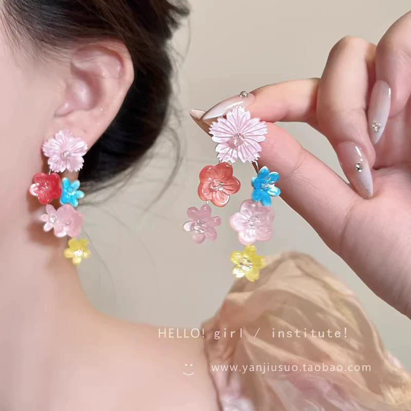Tiktok viral: ultra-sparkling zircon earrings - women's luxury, unique, high-end hoop earrings. chic, sweet & edgy, influencer-approved, exquisite clip-on earrings