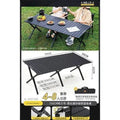 Camping table outdoor multi-functional foldable camping table and chair suit stall table portable plaid camping chair no