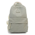 Japanese style small fresh plaid school bag for female junior high school students soft girl backpack for women cute jk backpack for women