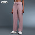 New breathable loose fit wide leg pants with large pockets - women's activewear yoga pants - casual long pants dl336