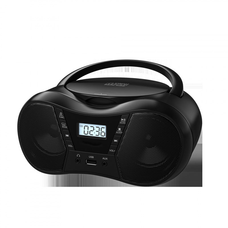 Cross Border Portable Stereo CD Player Boombox with AM/FM Radio Bluetooth USB