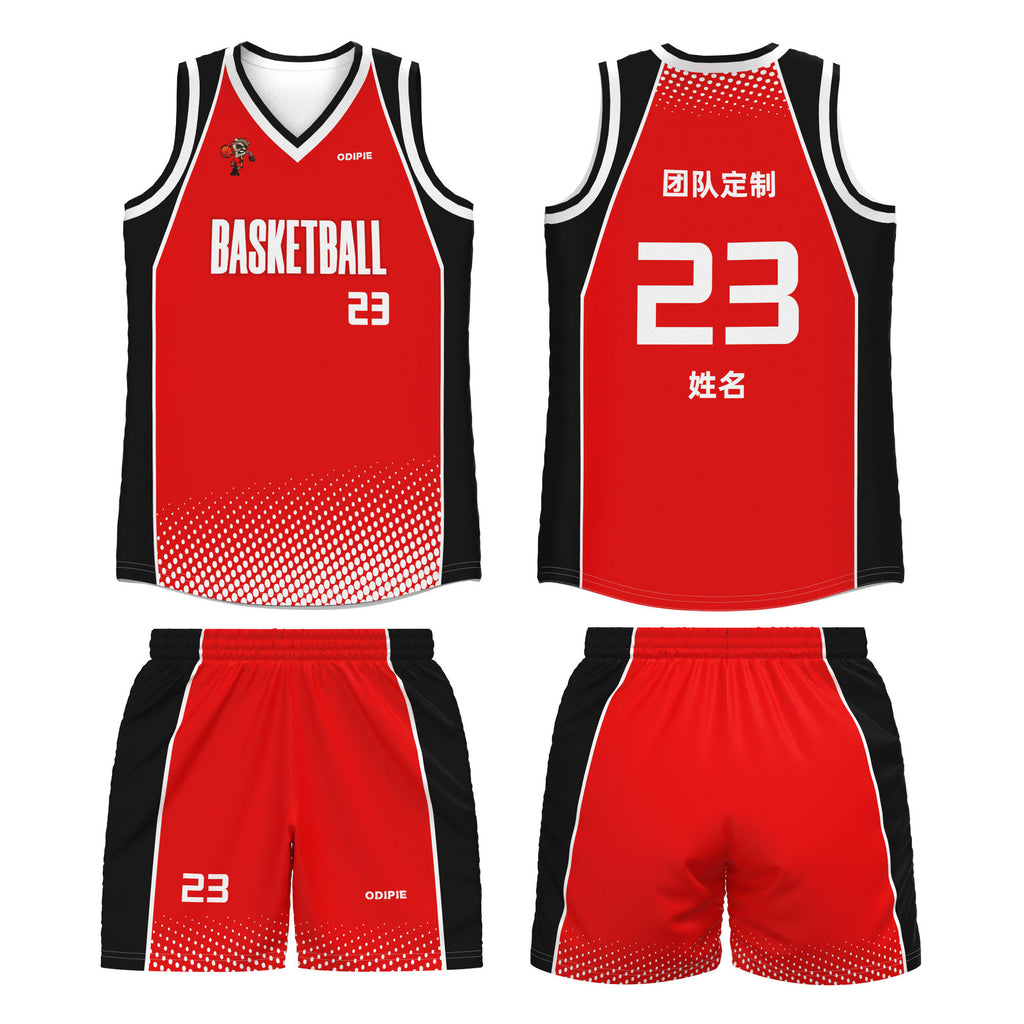 Adult game training jersey sports basketball jersey heat transfer quick drying jersey basketball jersey set custom printing