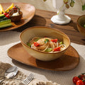 Vintage irregular high-end bowls, plates, and dishes - restaurant, hotel, and home tableware - unique dinnerware for serving dishes, desserts, rice bowls, and plating