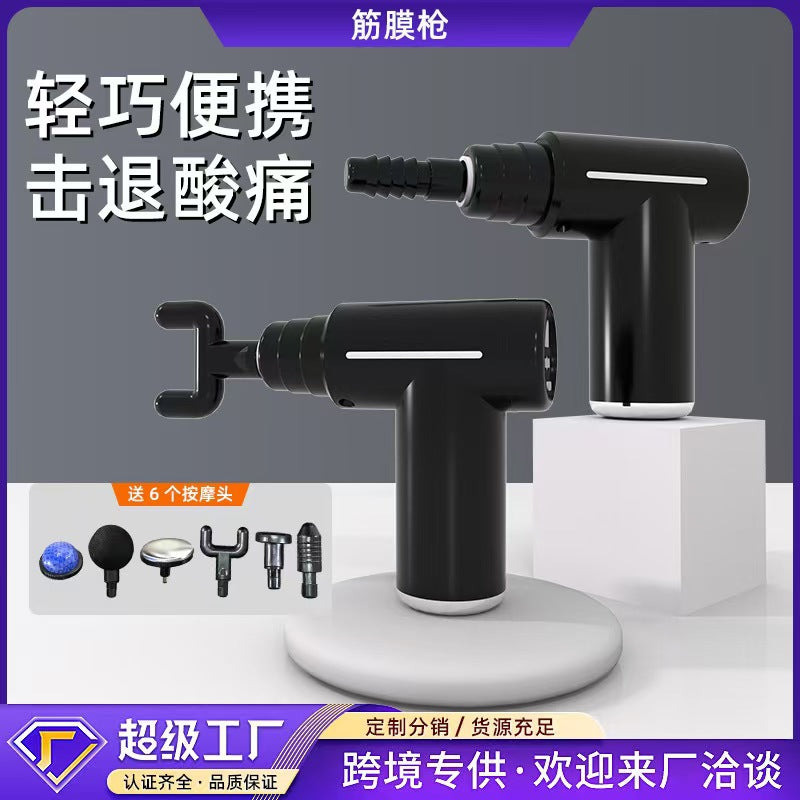 russian bestseller: multifunctional hot & cold percussion massager - mini muscle relief gun