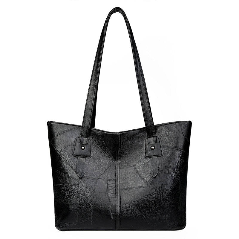 Large tote bag for women, 2024 new collection: minimalist, high-quality, versatile handbag, large capacity shoulder bag, stylish commuter tote