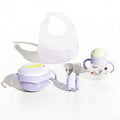 Newborn & first birthday gift set: premium baby feeding utensil gift box - wholesale available
