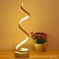 Minimalist chic bedside lamp - nordic design, artistic usb rechargeable touch & remote control desk lamp for bedroom study