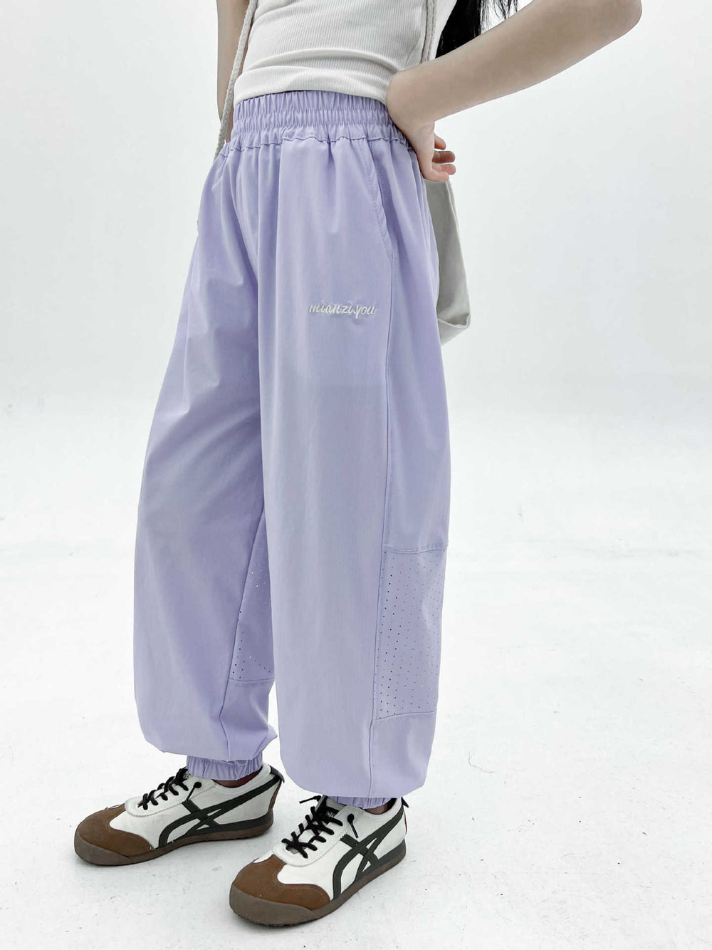 [high elasticity on all sides] summer trendy soft, thin, loose, cool and quick-drying pants