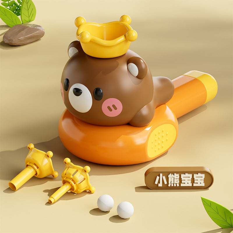 blowing music classic suspended ball game lung capacity oral muscle trainer cartoon family blowing ball kids toys