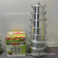 factory direct sales tableware aluminum pot for home aluminum pot aluminumpotnew arrival curling edge 5-piece set for commercial for home