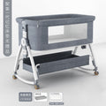 Baby crib - portable, foldable, multi-functional bassinet - newborn & toddler convertible bed