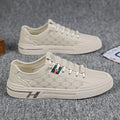 Spring men's breathable 2025 new versatile sports white sneakers men's casual leather shoes slip-on trendy shoes