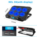 supply x6a laptop radiator 7-speed high and low adjustable fan bracket with display base