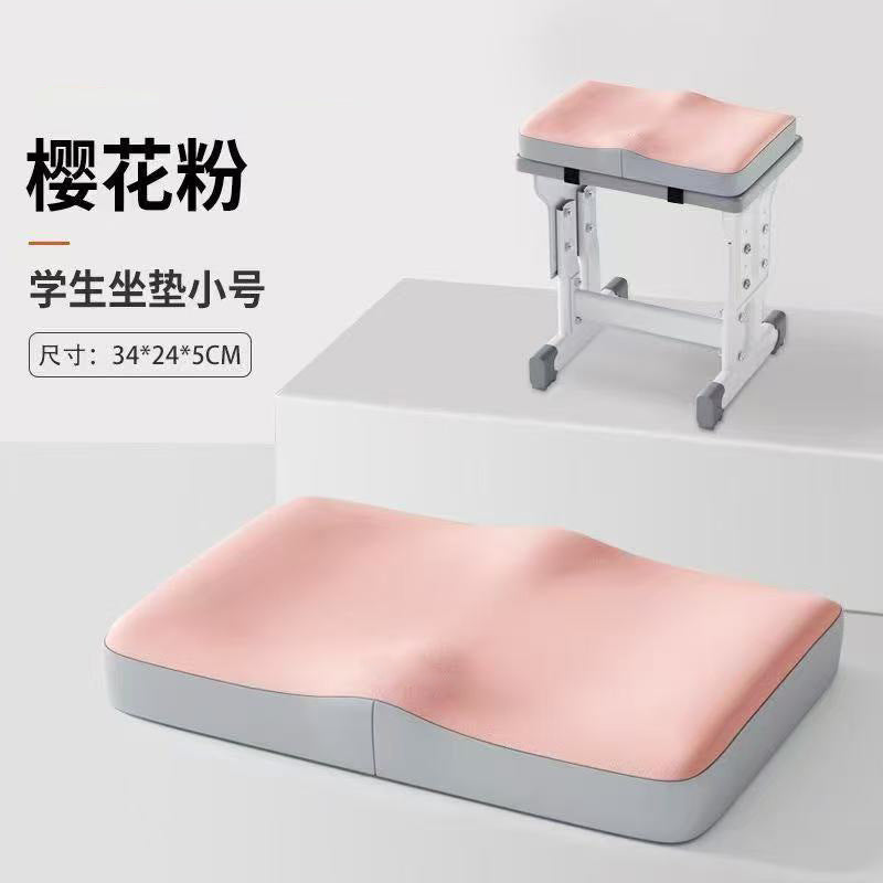 Student seat cushion - memory foam, ideal for classrooms, middle & high school chairs, dorm room chairs, non-slip seat pad, office seat cushion