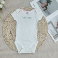 Girls' class a pure cotton suitlong sleevestops+leg pants+triangle hairy infant all year roundseparatessuit