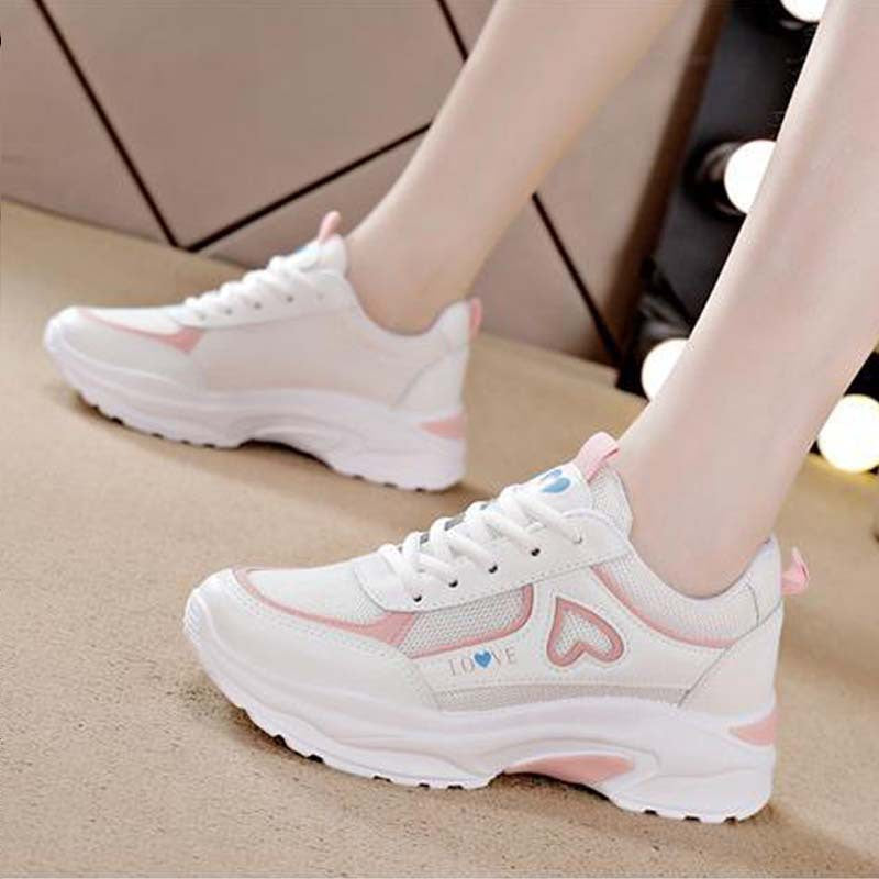 Authentic women's casual sneakers - mesh upper, 2025 summer collection, soft sole, lightweight, breathable, non-slip, comfortable running shoes