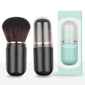 Capsule retractable brush-high gloss black + color box packaging