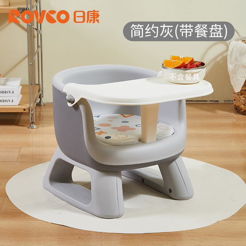 Rikang baby dining chair baby calling chair back seat for homekids small stool eating low chair dining table chair