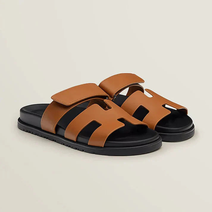 summer new thick-soled sandals & slippers - plus size, one-strap, hook-and-loop closure, color block design, casual outdoor women's shoes - versatile & stylish