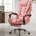 Modern office luxury comfort executive chair - reclining manager's chair - executive desk chair - black business chair