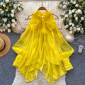 French chic floral blouse with bow detail - women's fashionable, unique, and flattering loose-fit top