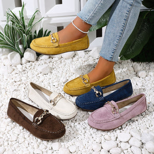 summer new arrival: plus-size women's casual comfortable european and american fashionable elegant flats - wholesale