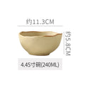Vintage chic dinnerware set - restaurant, hotel, and home use - unique shaped dessert plates, pastry bowls, and rice bowls - wholesale