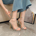 European and american style cross-border high heel sandals and slides - women's versatile, professional, runway-ready, elegant footwear - new arrivals in sizes 35-42
