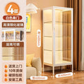 Glass display cabinet, hand cabinet, steel dustproof transparent model storage cabinet, pain cabinet, toy storage cabinet, display bookcase