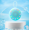 Longweishi d3 wireless bluetooth illuminated mini speaker - stylish color-changing lights, deep bass, tws interconnect, outdoor speaker
