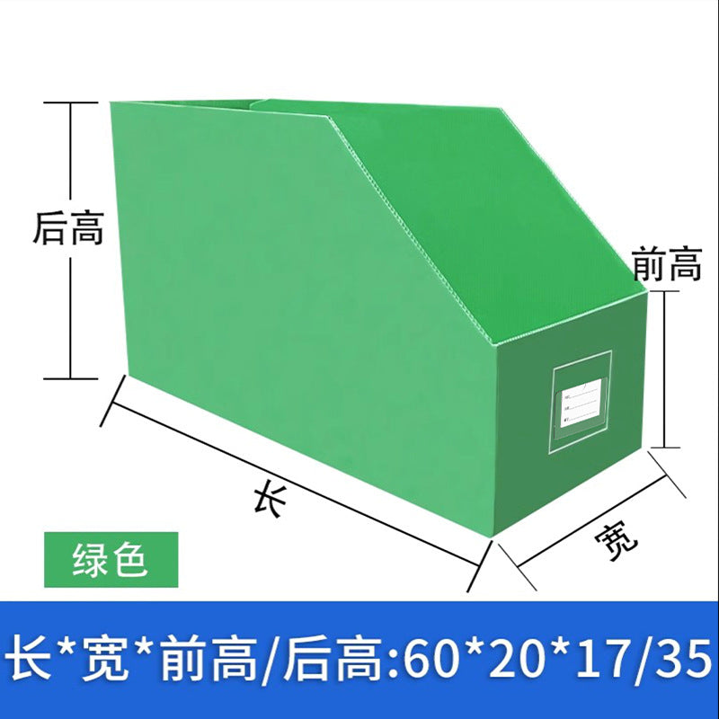 Shelf storage box baffle baffle oblique port SKU storage box parts storage classification box wear-resistant e-commerce special