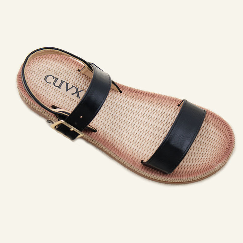 Factory Hot Sale Spot Women's Sandals Summer Fashion Flats Comfortable Casual Sandals Ladies sandals