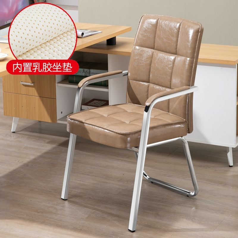 Computer chair for home bow-shaped office chair casual student dormitory seat back stool conference chair casualmahjong chair