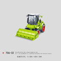 Kidsartificial inertia farmer truck tractor model detachable engineering vehicle farm series toys cross-border wholesale