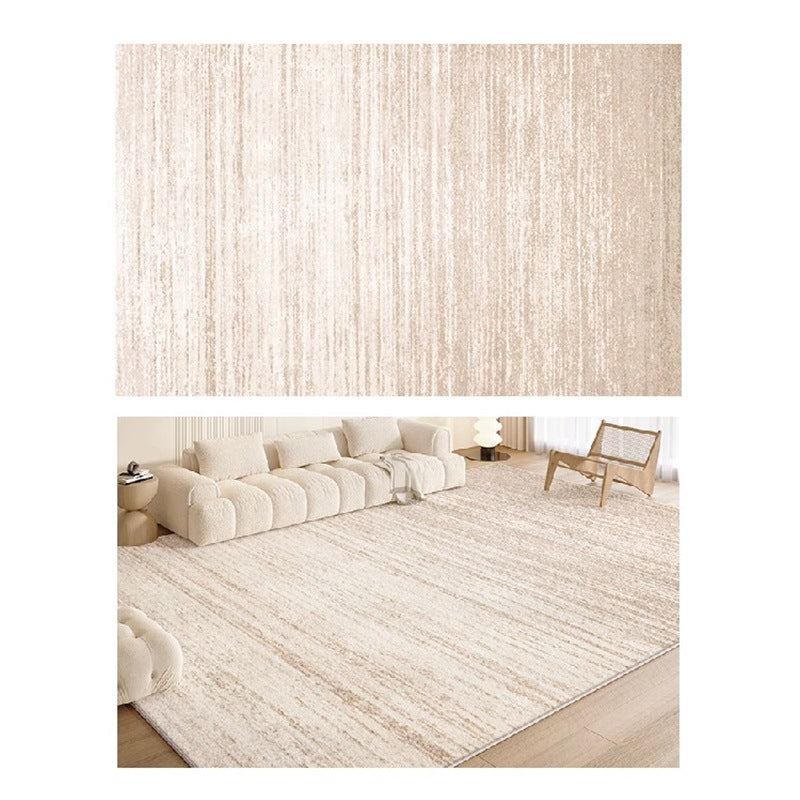 Maillard style carpet bedroom living room room sofa  new style no-wash and wipeable light luxury high-end cream style