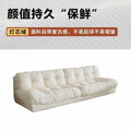 Cloud sofa new arrival modern casual cream style living room small apartment straight row fabric sofa apartment bedroom sofa