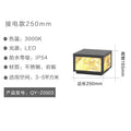 Solar lights, outdoor garden lights, landscape lights, waterproof lawn lights, solar column lights, wall lights, slate lights