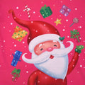 Flame-retardant fabric  hot-selling  cross-border new christmas children's clothing  christmas joy santa claus kids