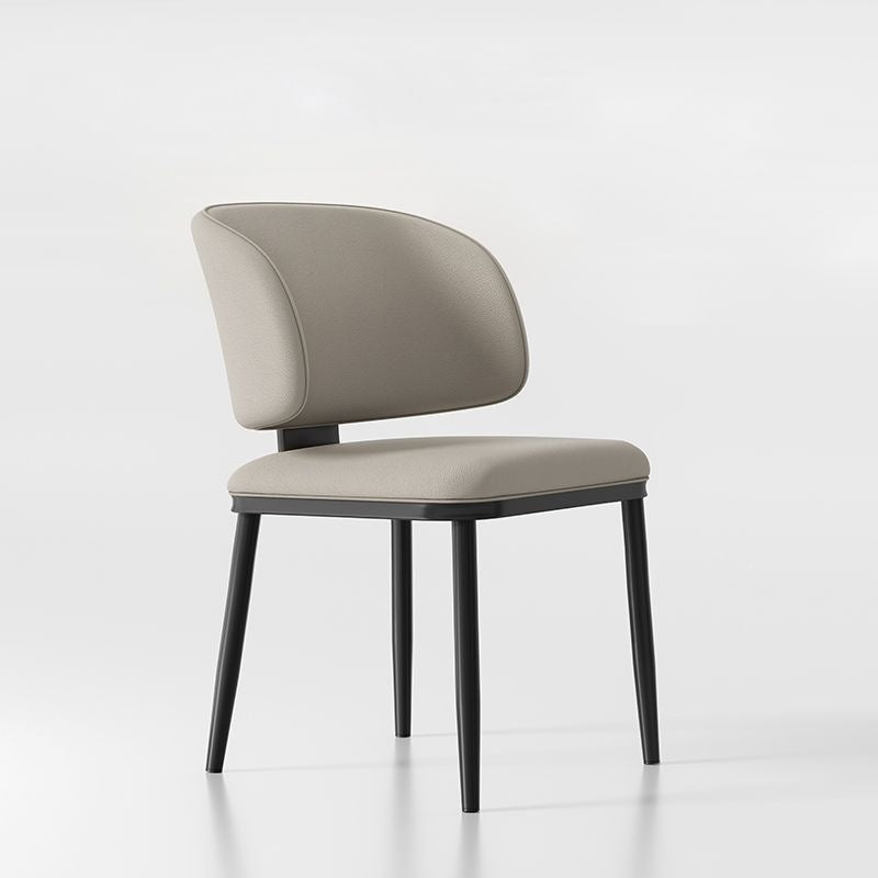 Italian normcore dining chair scandinavian chair modern casualfor home back chair accessible luxury dining table chair upholstered chair